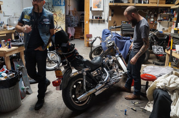 Brandon fixes up his new FXR