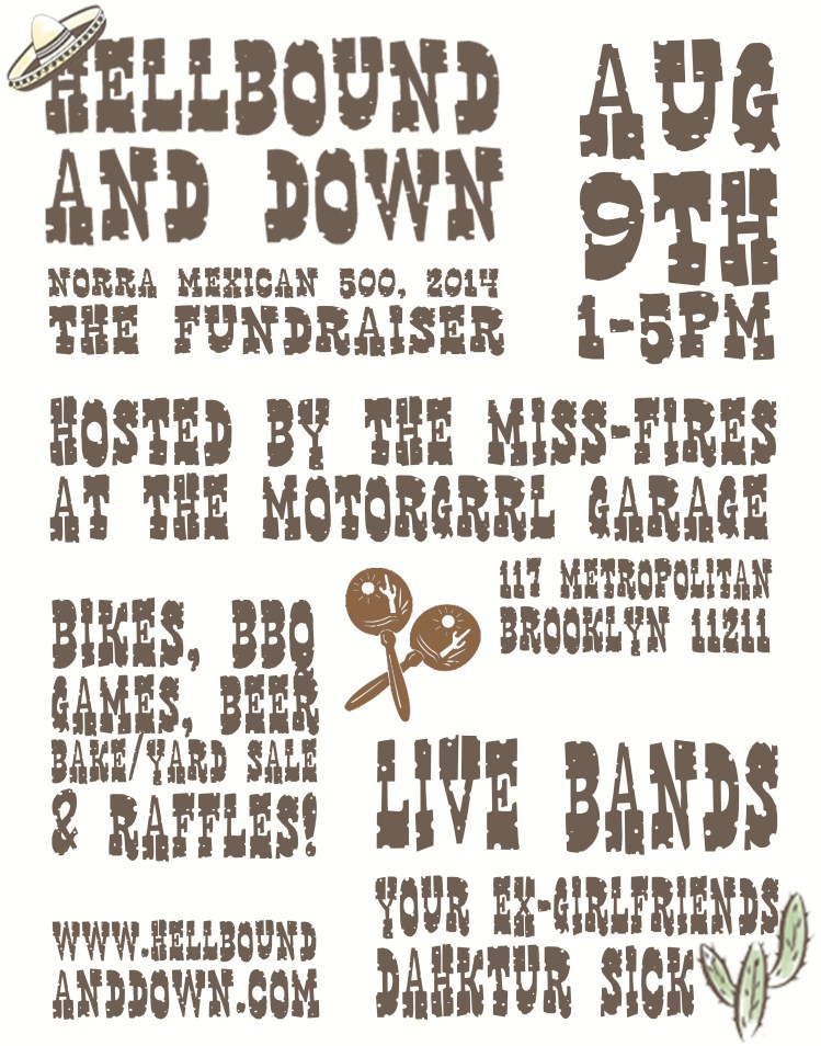 Hellbound fundraiser 8.9